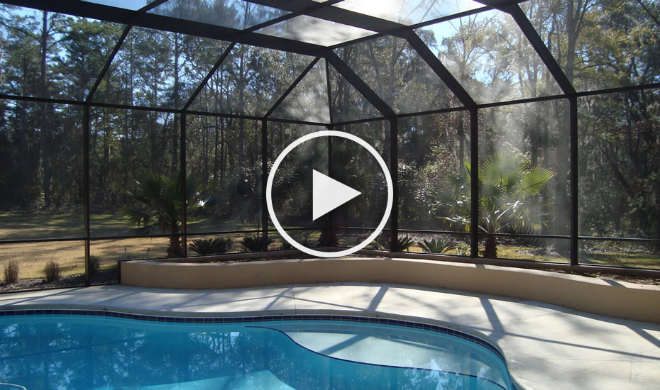 Mansard Pool Enclosure Gallery